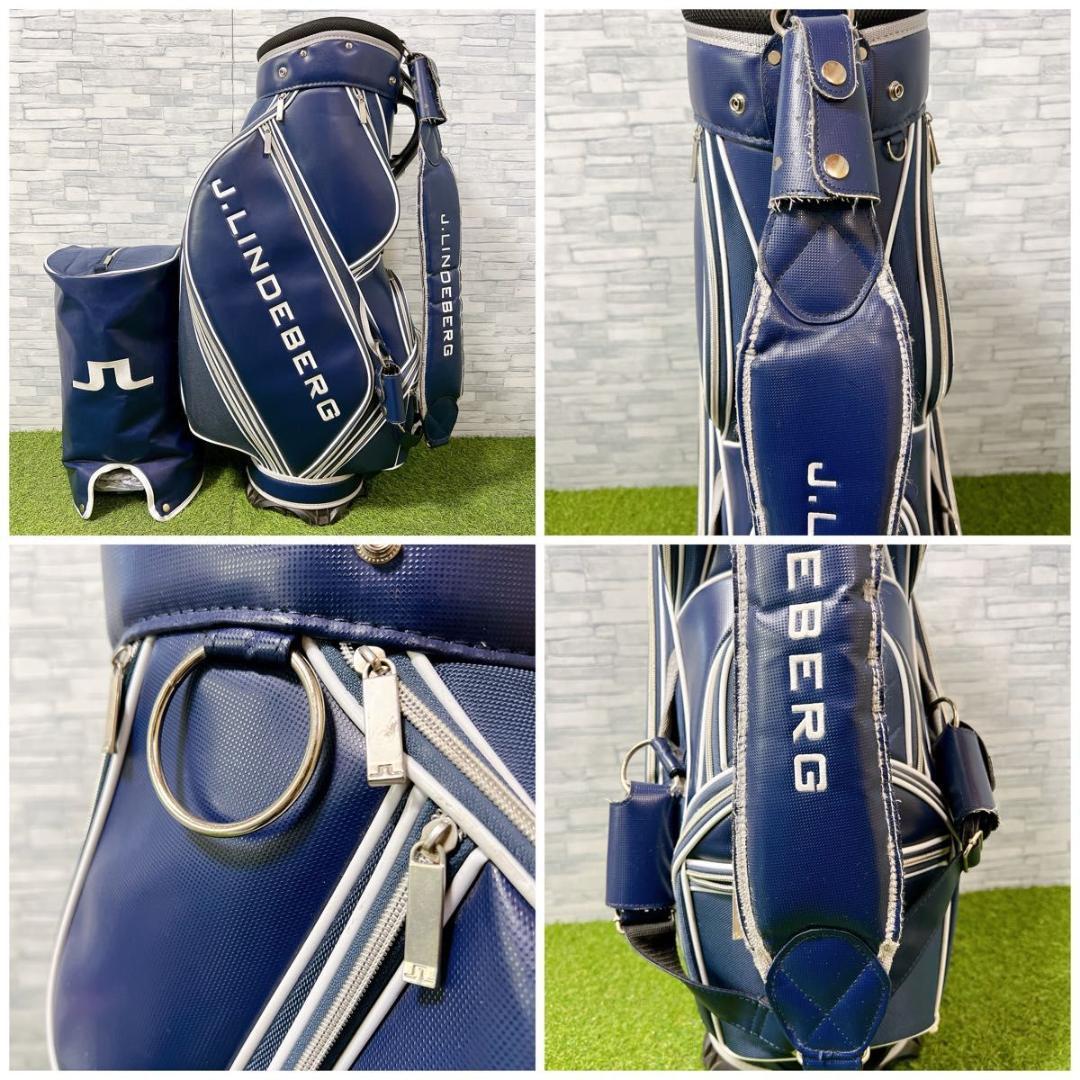 ★希少 J.LINDEBERG ジェイリンドバーグ キャディバッグ カート式