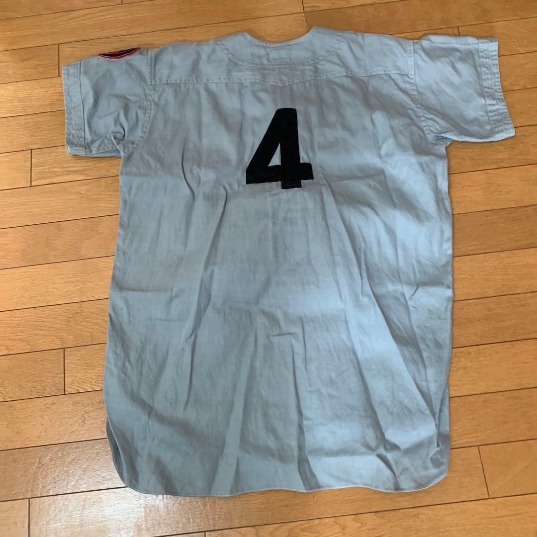 【ヴィンテージ】野球ユニフォームセットアップ 昭和レトロ社会人野球　アンティーク