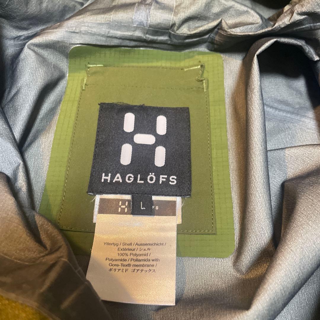 人気ホグロフス GORE-TEX上下セット　Lサイズ　スキー・スノーボードウエア