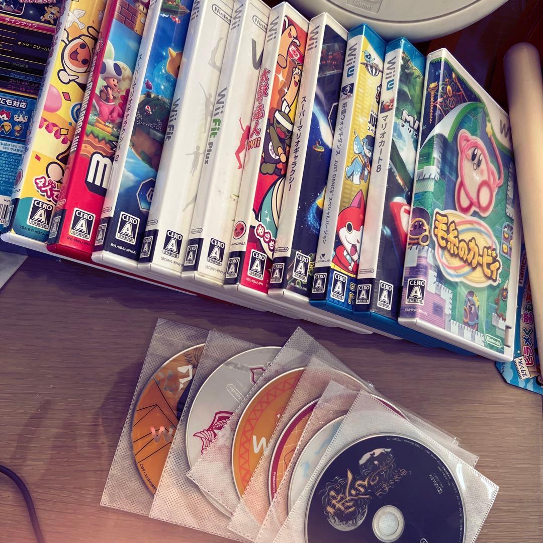 【訳あり】今すぐ遊べる豪華セット！wiiソフト＋周辺機器まとめ売り