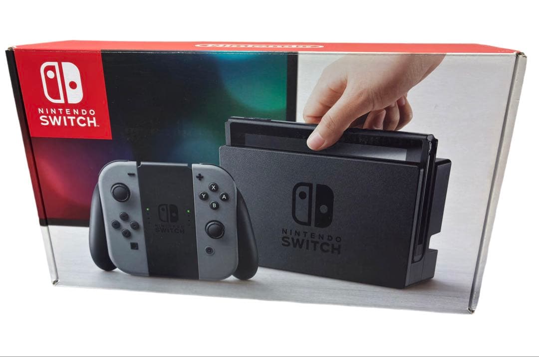 Nintendo Switch本体 ピンク/グリーン【グリップコントローラー付】