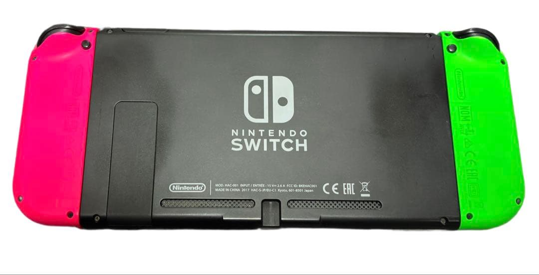 Nintendo Switch本体 ピンク/グリーン【グリップコントローラー付】