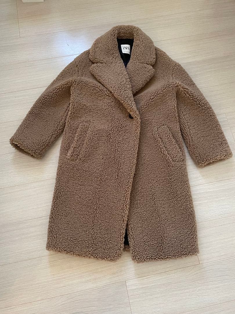 ZARA テディベアコート　XS