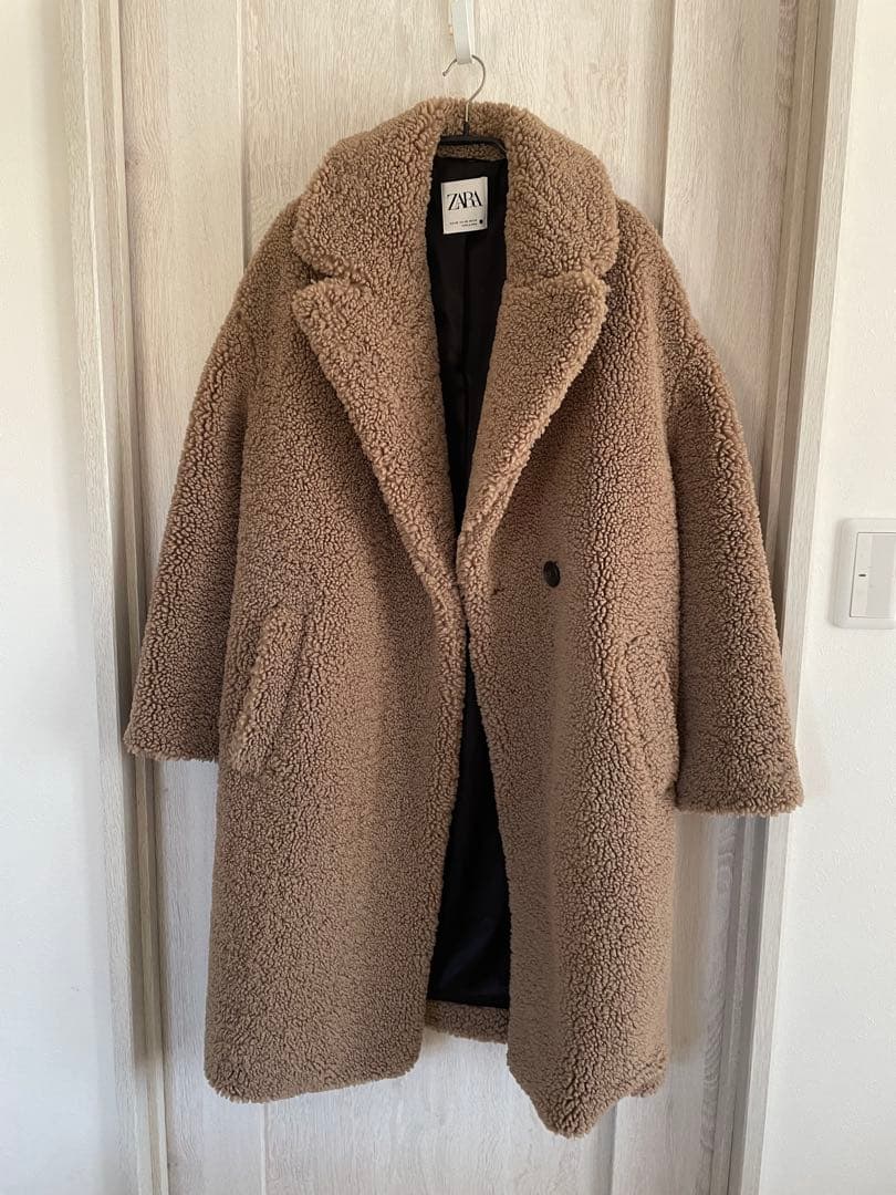 ZARA テディベアコート　XS