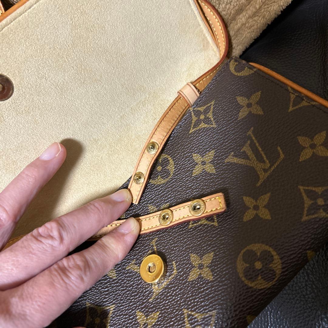 ルイヴィトン ショルダーバッグ モノグラム ポシェットツインGM