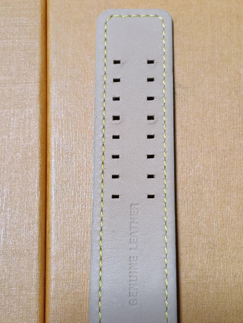 タンブール PM用 純正レザーストラップベルト　純正尾錠付き