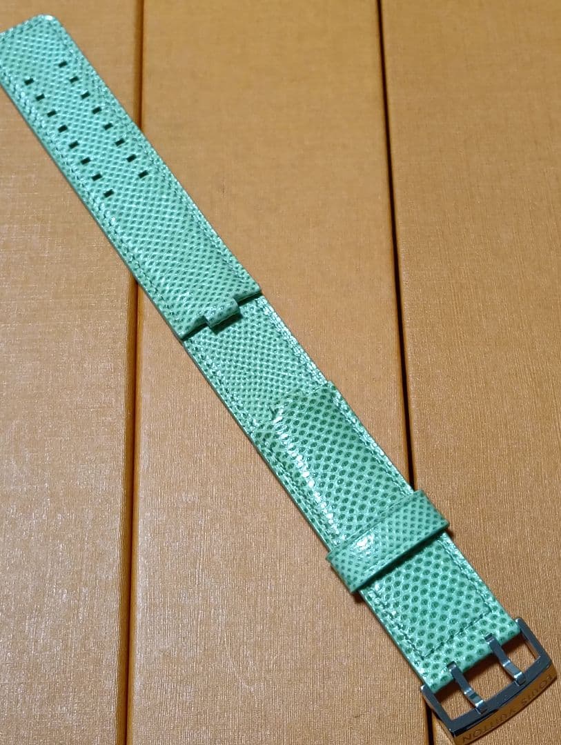 タンブール PM用 純正レザーストラップベルト　純正尾錠付き