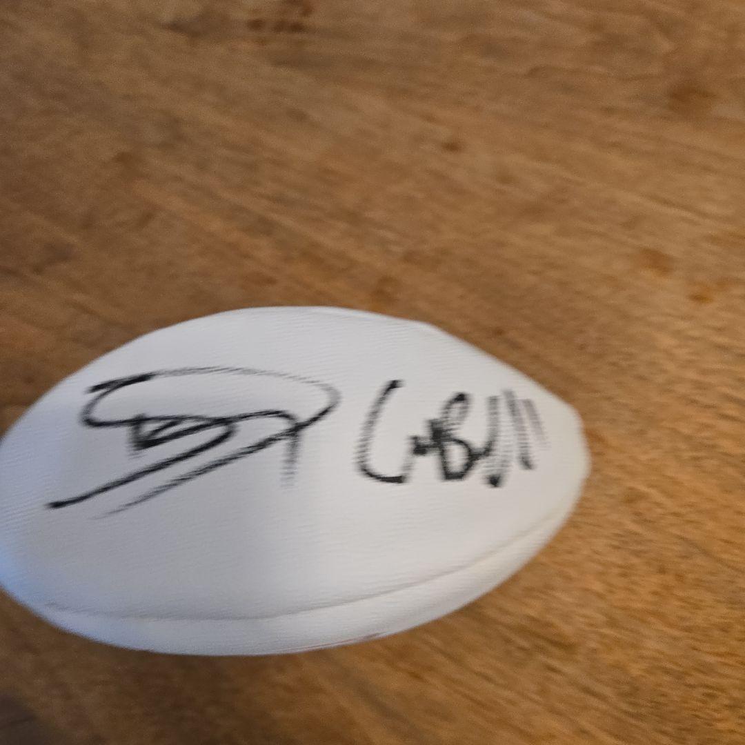 オールブラックス　サイン　ラグビーボール　TUDOR