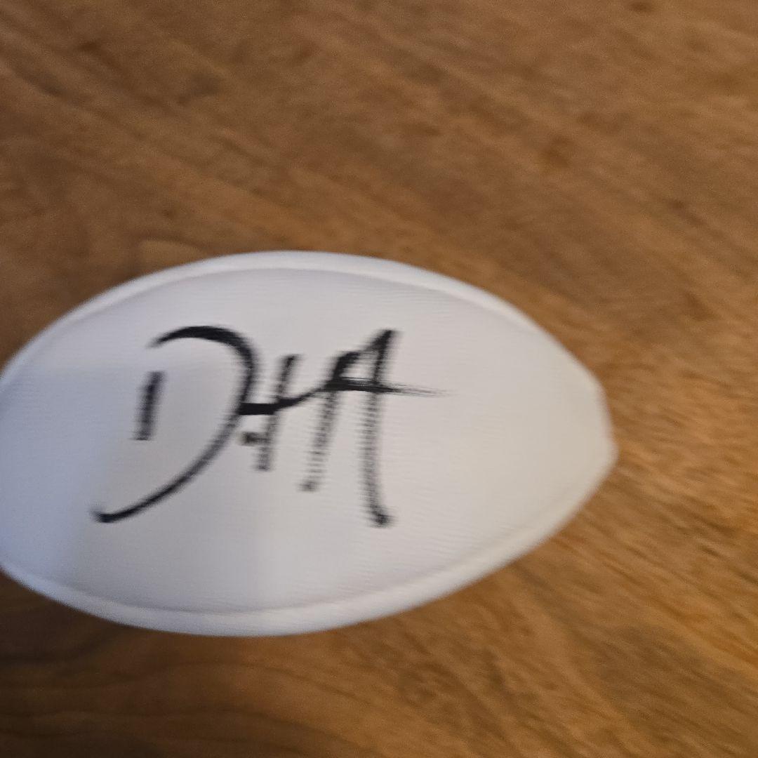 オールブラックス　サイン　ラグビーボール　TUDOR