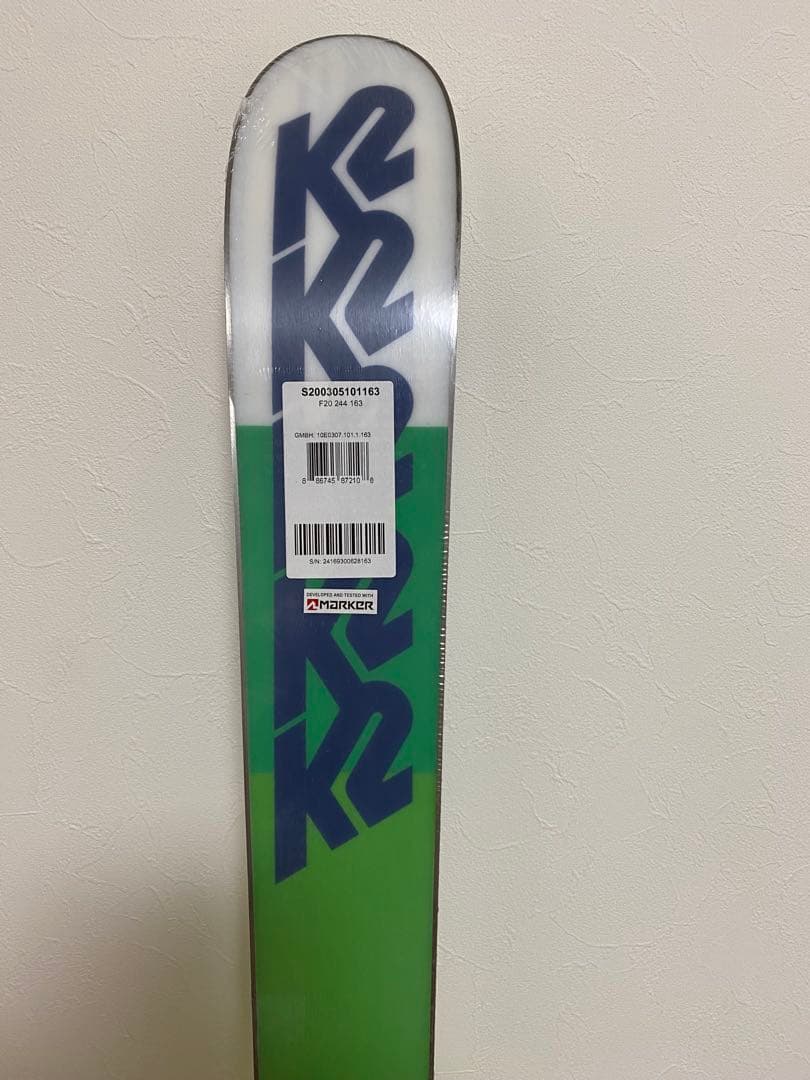2025 K2 244 163cm 新品未使用　板のみ　モーグル　基礎　デモ