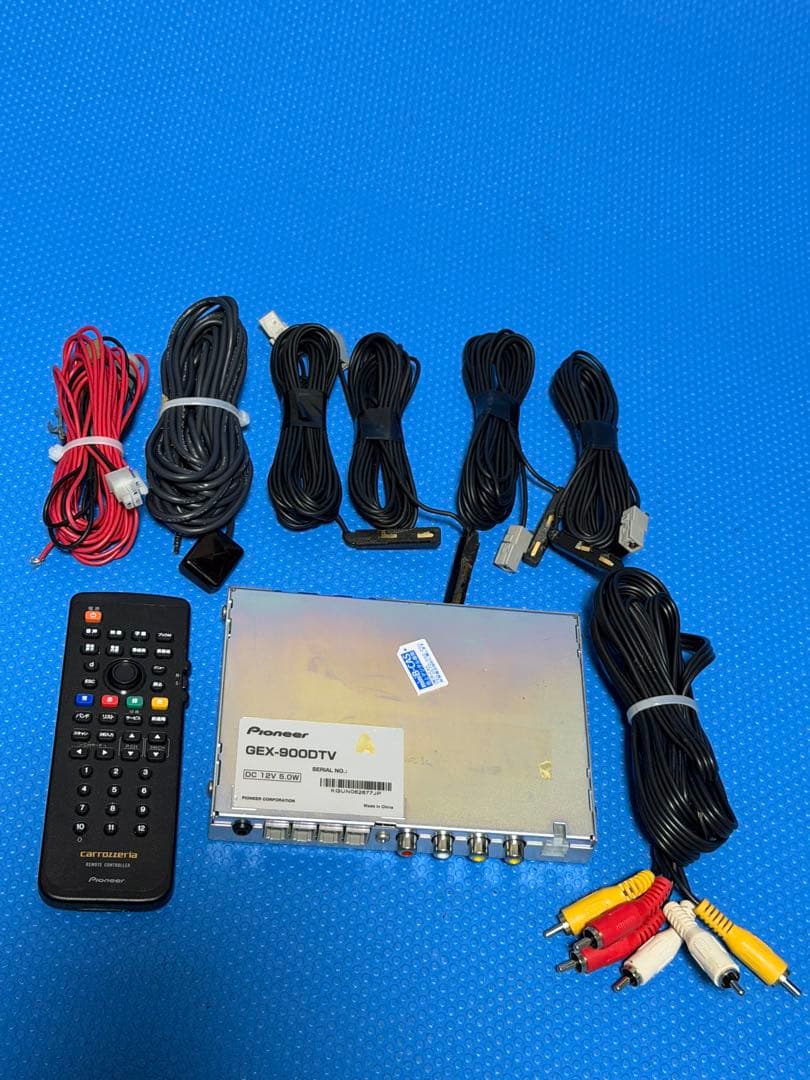 carrozzeria GEX-900DTV 地デジ チューナー本体とリモコン