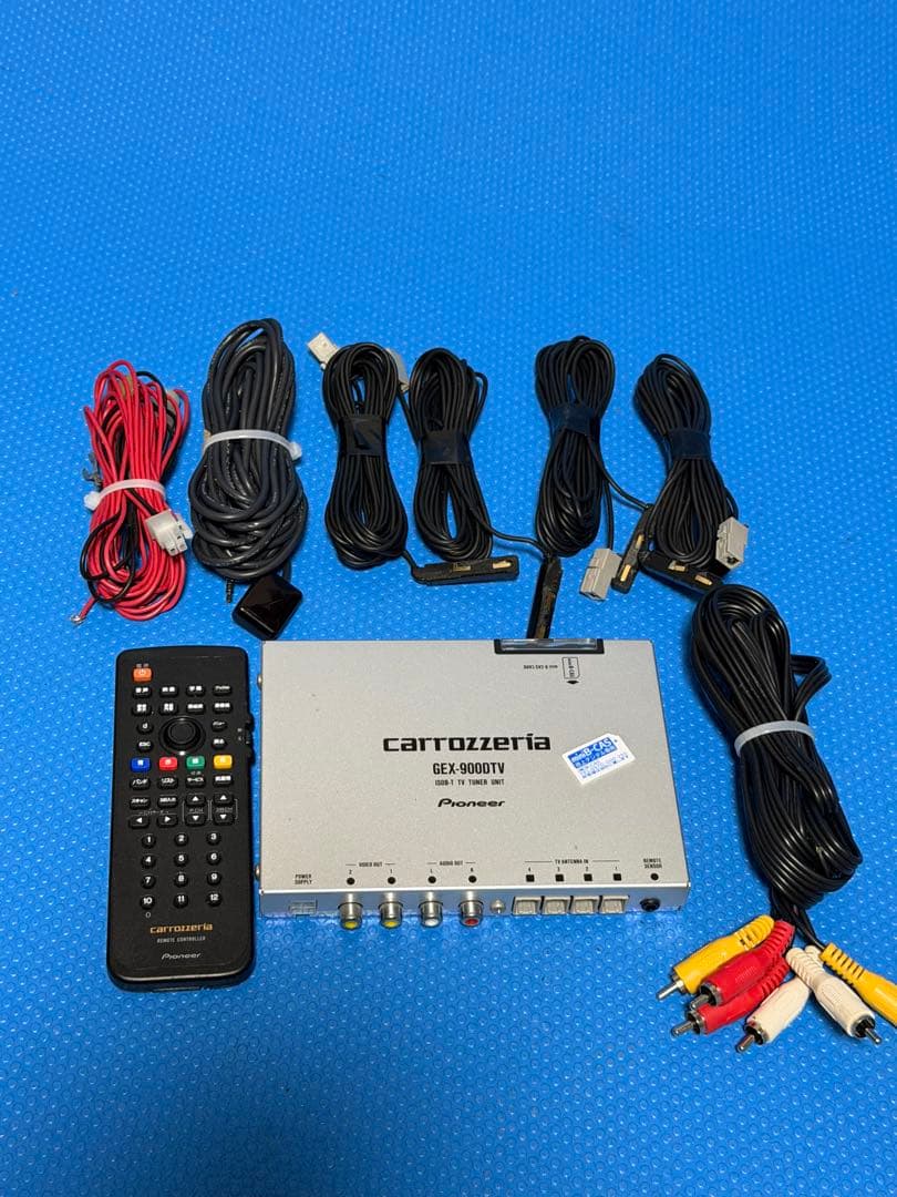 carrozzeria GEX-900DTV 地デジ チューナー本体とリモコン