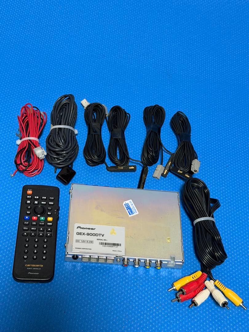 carrozzeria GEX-900DTV 地デジ チューナー本体とリモコン