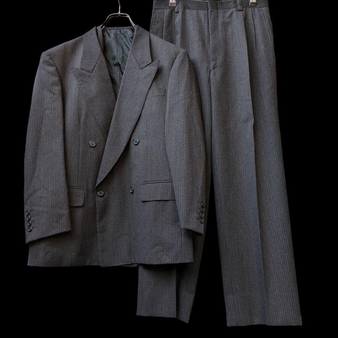 菅田将暉　80s　GIVENCHY　3点　ダブルボタン　セットアップ　レトロ