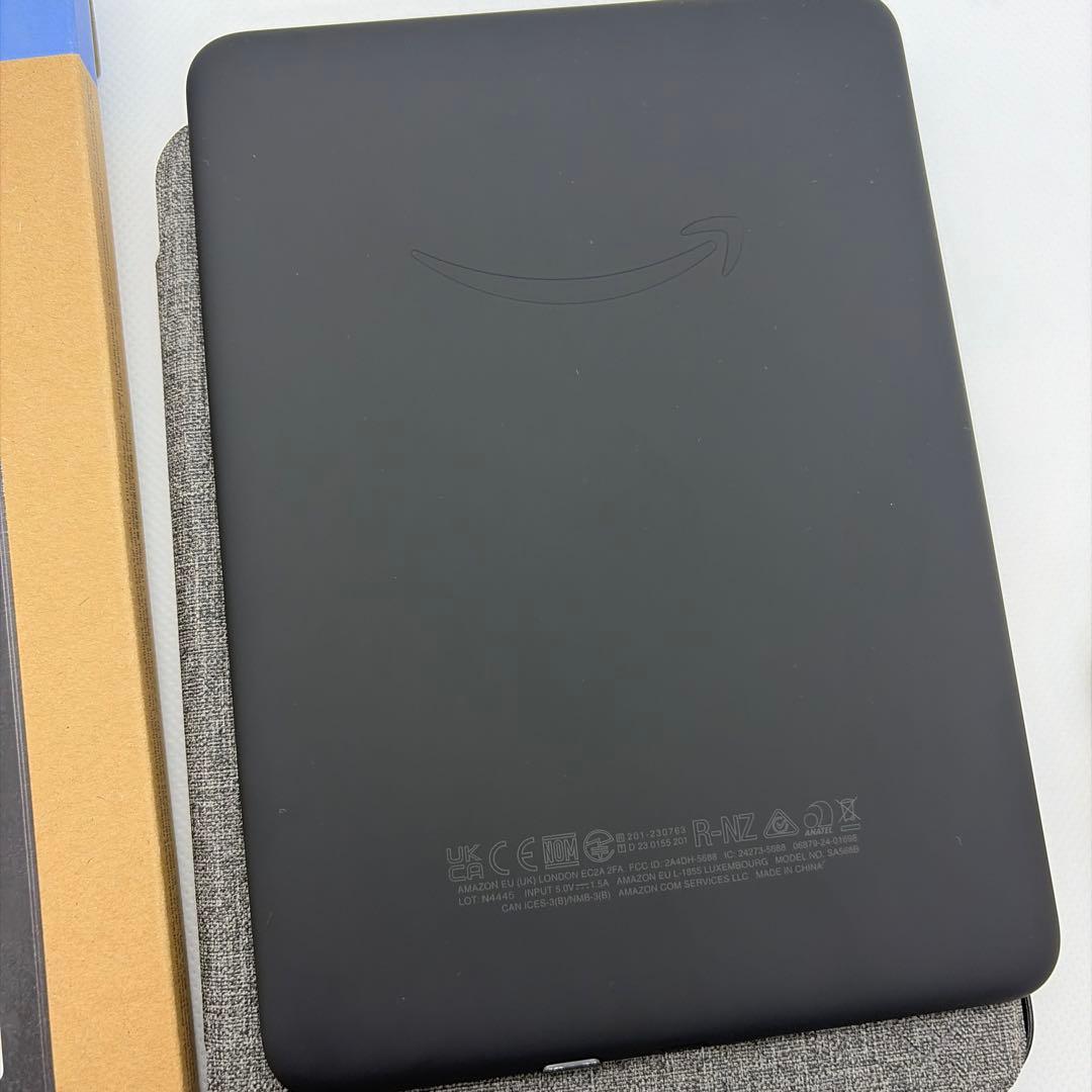 【開封のみ】Kindle Paperwhite 第12世代 広告なし ケース付き