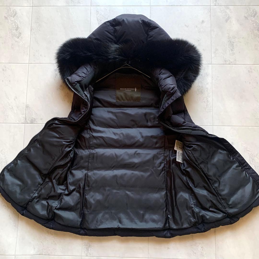 美品♡マッキントッシュロンドン 3way フォックスファー ダウンベスト 38