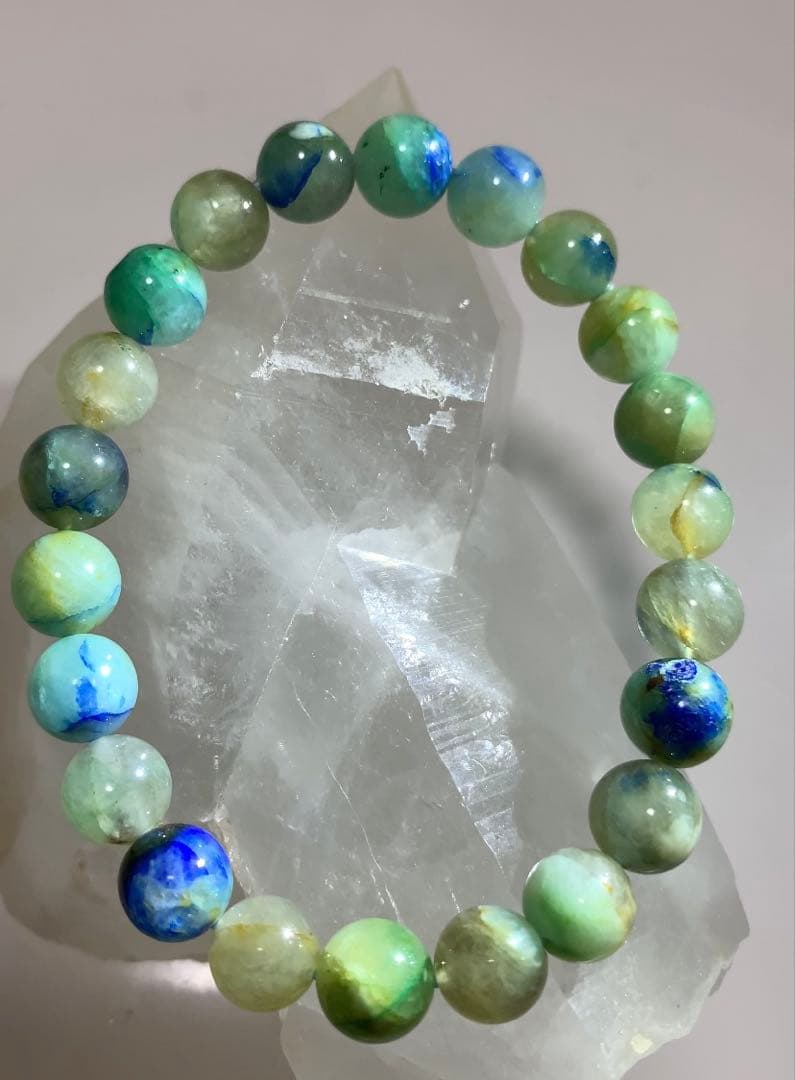 ⭐️ゆうこ様ご依頼⭐️ ★希少石★ ジェムシリカ　ブレスレット