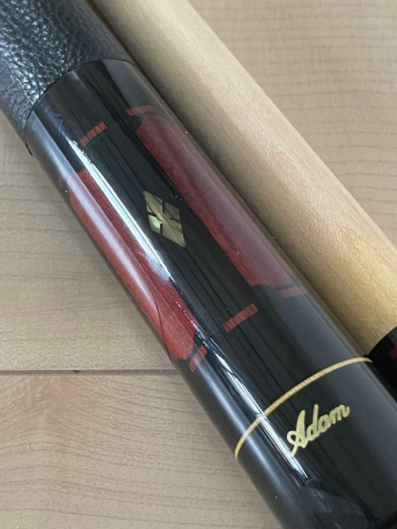 美品　革巻きアダム　adam ビリヤードキュー　ハギ　MEZZ メッズ
