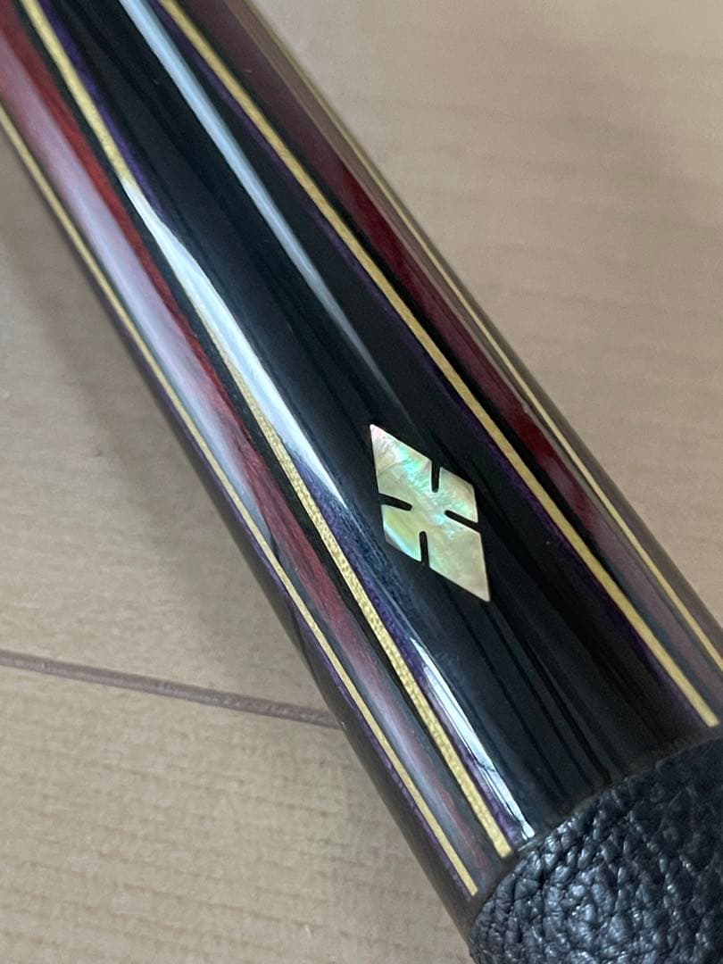 美品　革巻きアダム　adam ビリヤードキュー　ハギ　MEZZ メッズ