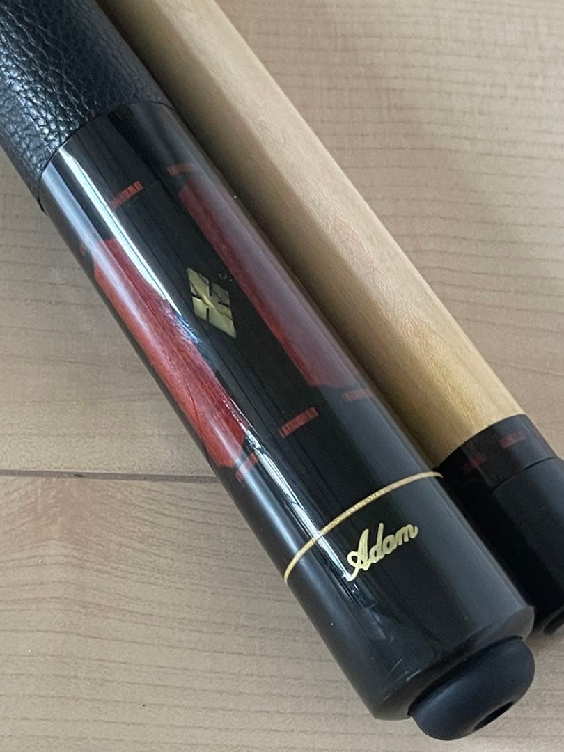 美品　革巻きアダム　adam ビリヤードキュー　ハギ　MEZZ メッズ