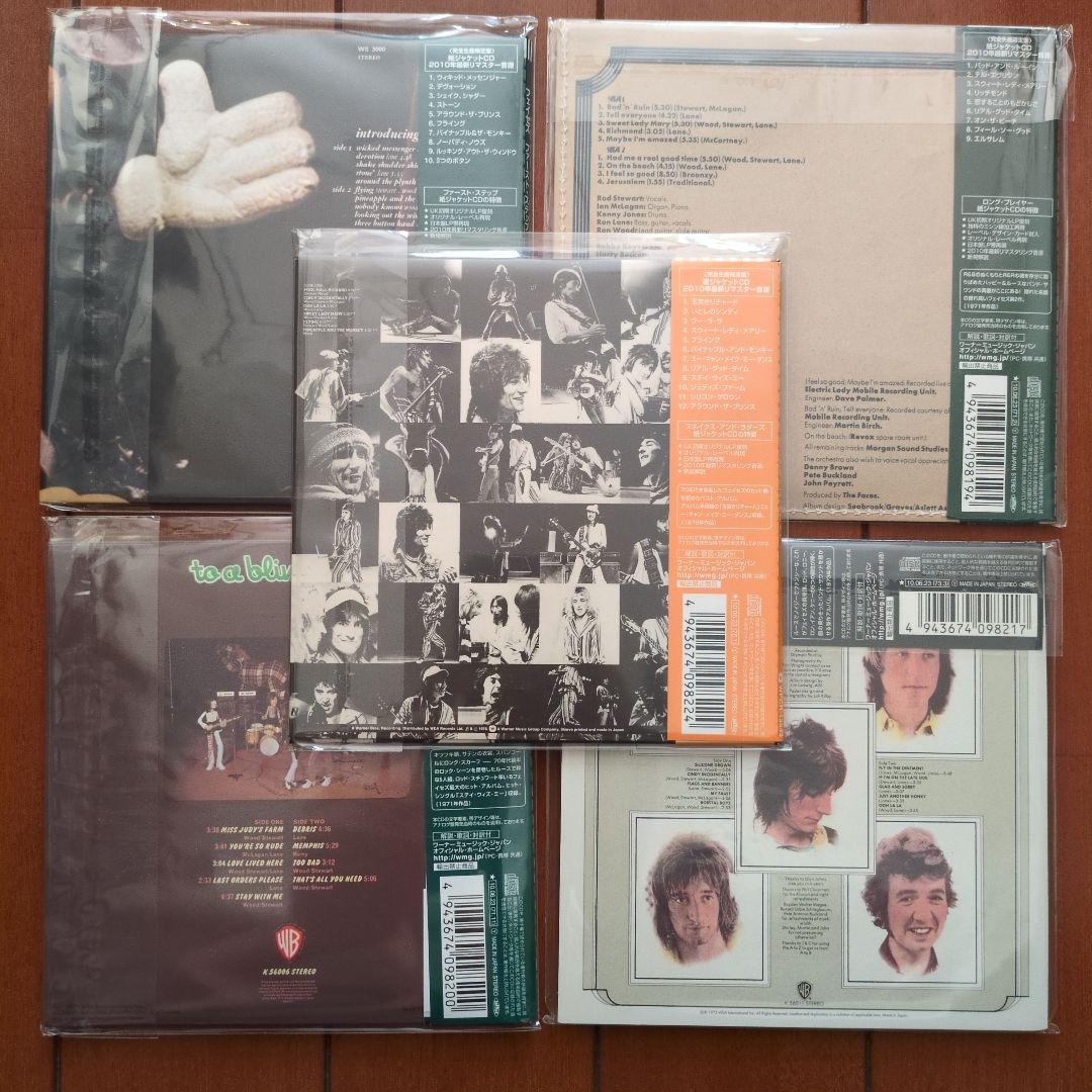 【紙ジャケ】Faces【5枚セット】