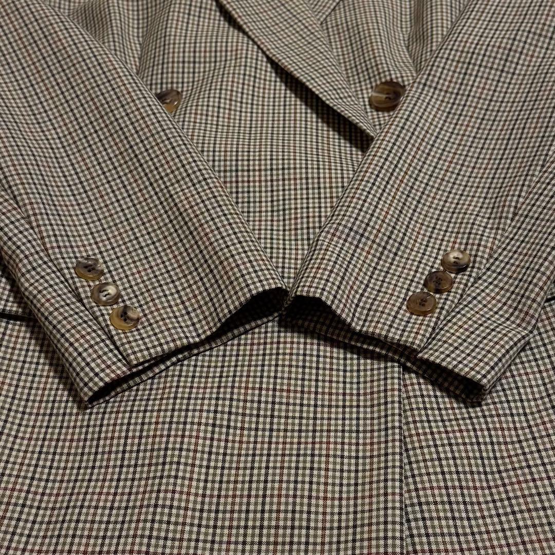 バーバリーズ セットアップ ジャケット スカート ウール100% チェック