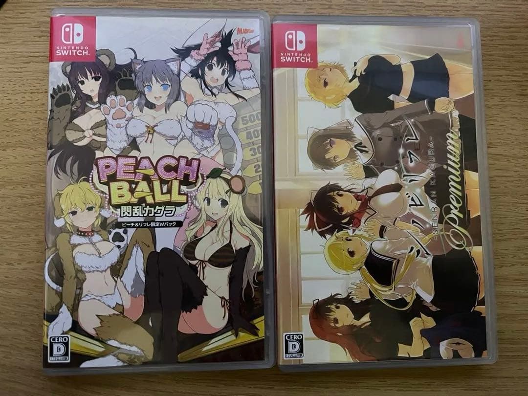 閃乱カグラ Switch ピーチ&リフレ限定Wパック