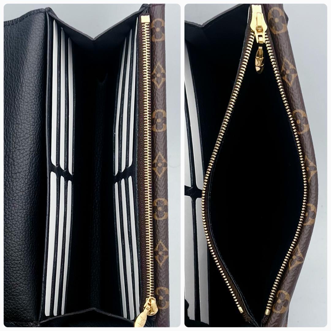 開運財布！ルイヴィトン ドゥブルV 黒 長財布 正規品保証2909