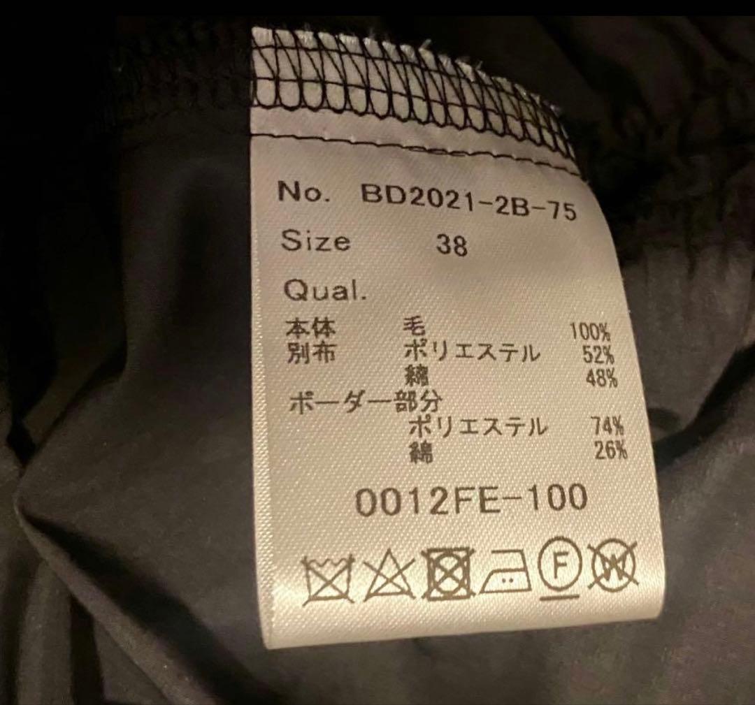 ボーダーズアットバルコニー トップス⭐️38 黒