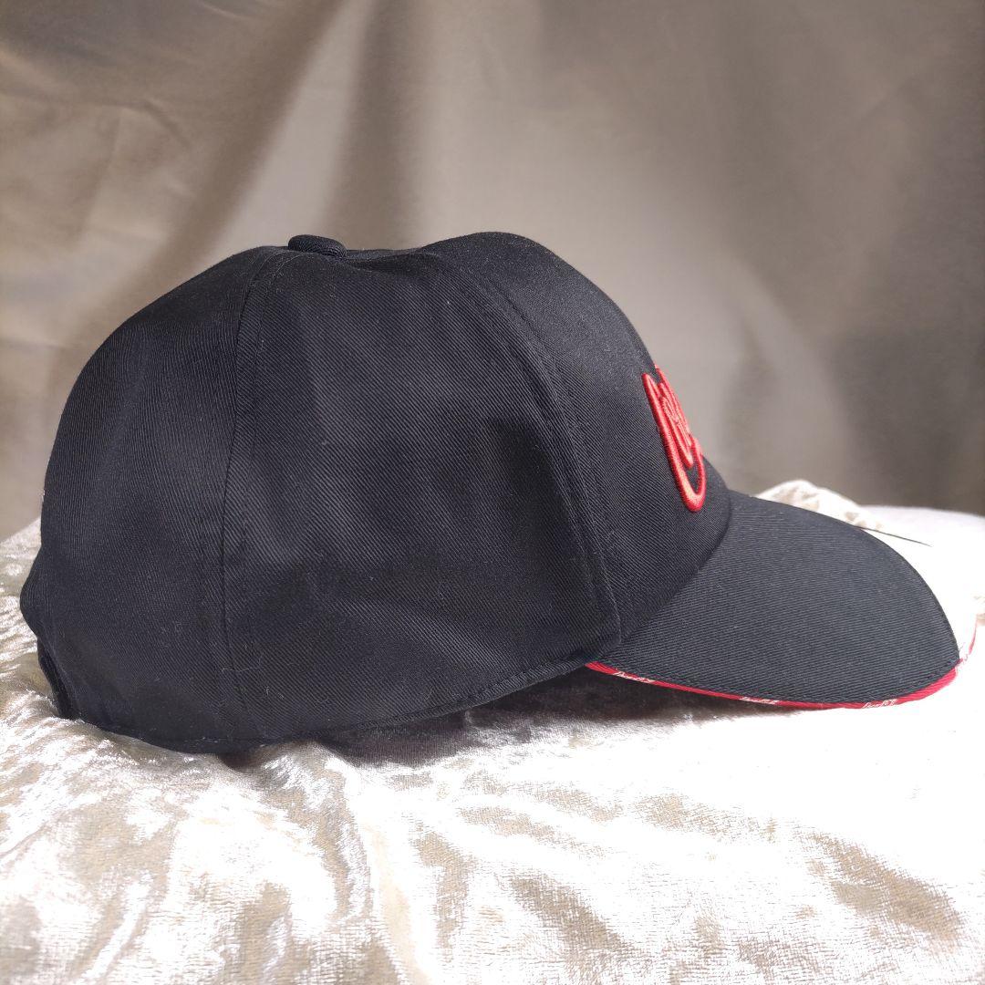 コカコーラ　レーシング風キャップ　スポーツ　バイク・カースポーツ　レース　ゴルフ