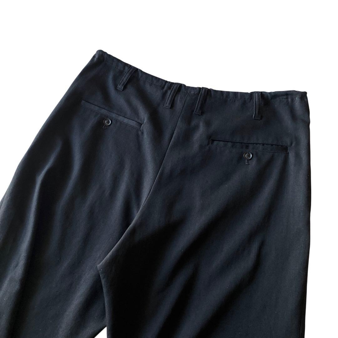 18ss yohji yamamoto pour homme ギャバ紐パンツ 1