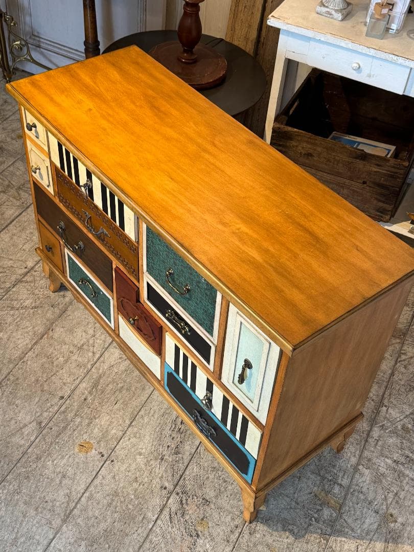 アンティーク パルナサス チェスト キャビネット 木製 タンス ギギLiving