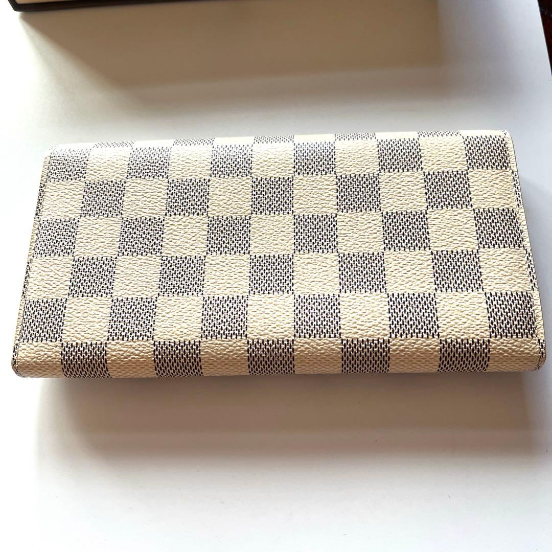 わ*ゃ様 ルイヴィトン　 ダミエ アズール　 ポルトフォイユサラ　 長財布