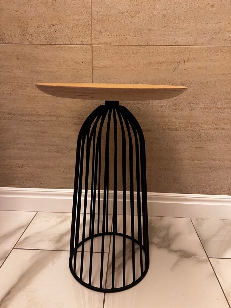 サニー 【定価4万】❶WON ワイヤーバスケット テーブル サイド 北欧