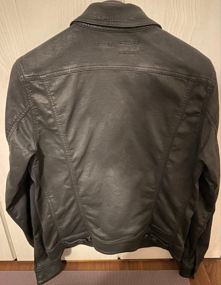 DIESEL コーティングデニムジャケット L