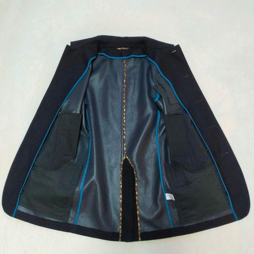 FRED PERRY　ライナー付　ステンカラーコート　刺繍ロゴ