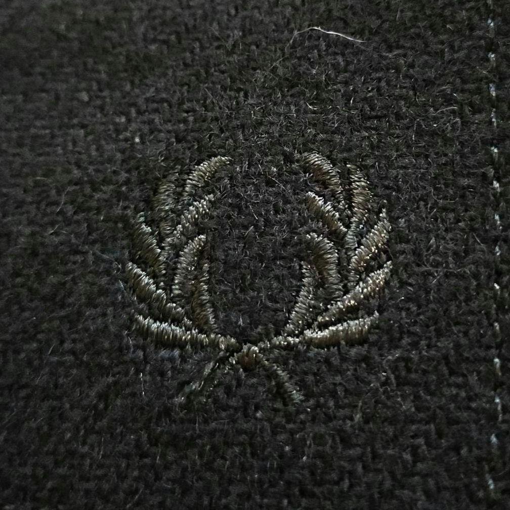 FRED PERRY　ライナー付　ステンカラーコート　刺繍ロゴ