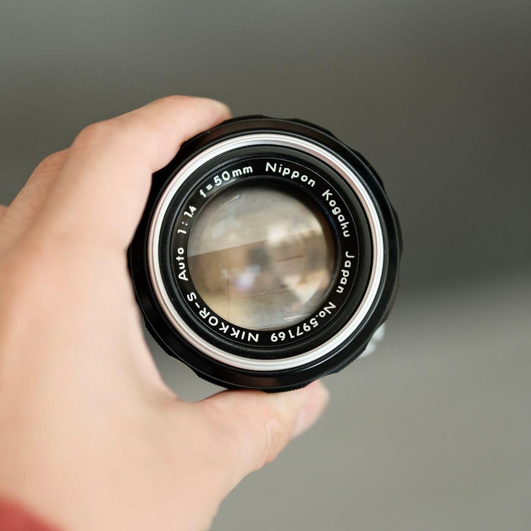 ニコン NIKKOR-S Auto 50mm F1.4レンズ