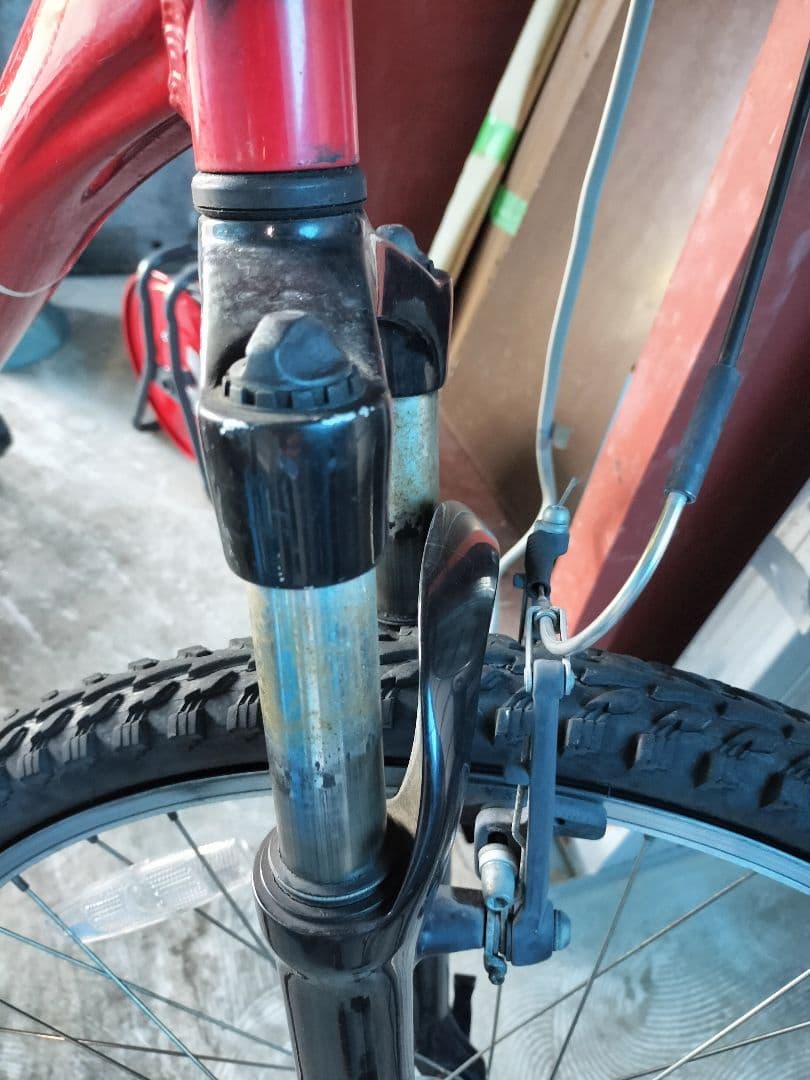 【直接引渡】GIANT マウンテンバイク レッド　ROCK2　兵庫県洲本市