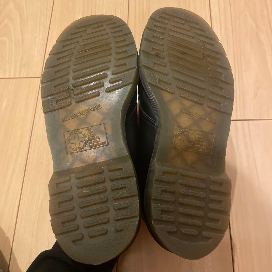 マーチン 1461 3ホール ブラック イギリス製 サイズUK7