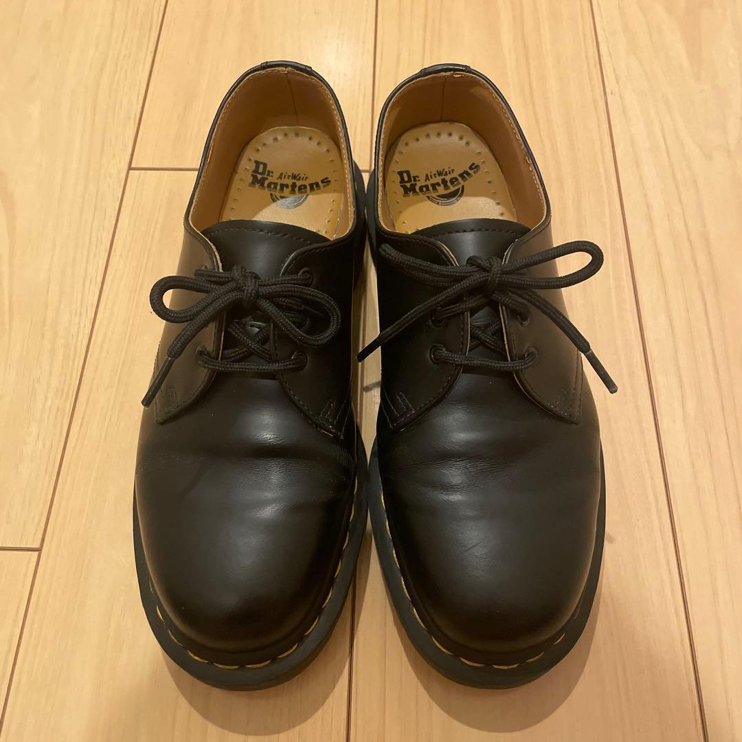 マーチン 1461 3ホール ブラック イギリス製 サイズUK7