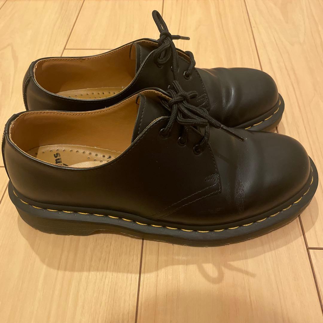 マーチン 1461 3ホール ブラック イギリス製 サイズUK7