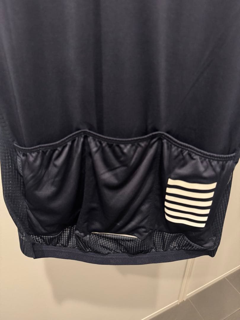 美品！Rapha メンズ PROTEAM フライウェイトジャージ ネイビー S