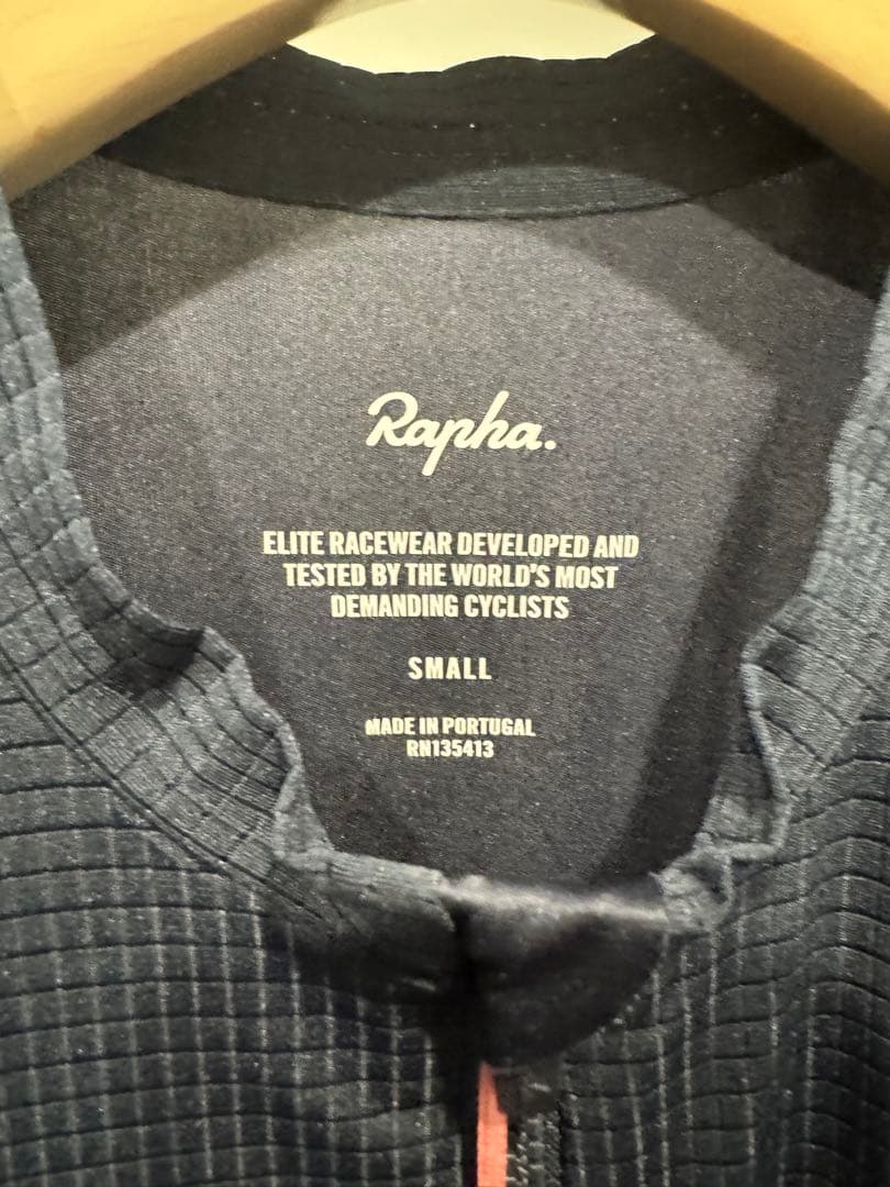 美品！Rapha メンズ PROTEAM フライウェイトジャージ ネイビー S