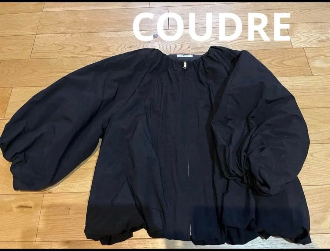【新作】COUDRE クードル ギャザーブルゾン　金子彩