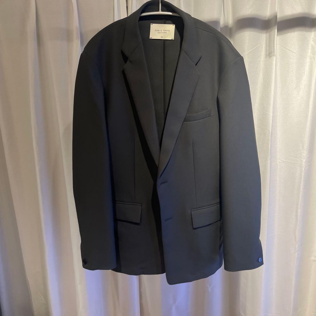 PUBLIC TOKYO ダークグレーセットアップ パンツ2本