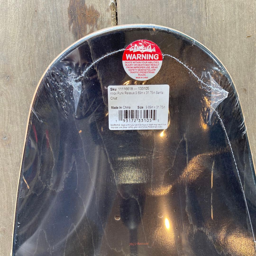 SANTA CRUZ TOM KNOX スケートボードデッキ