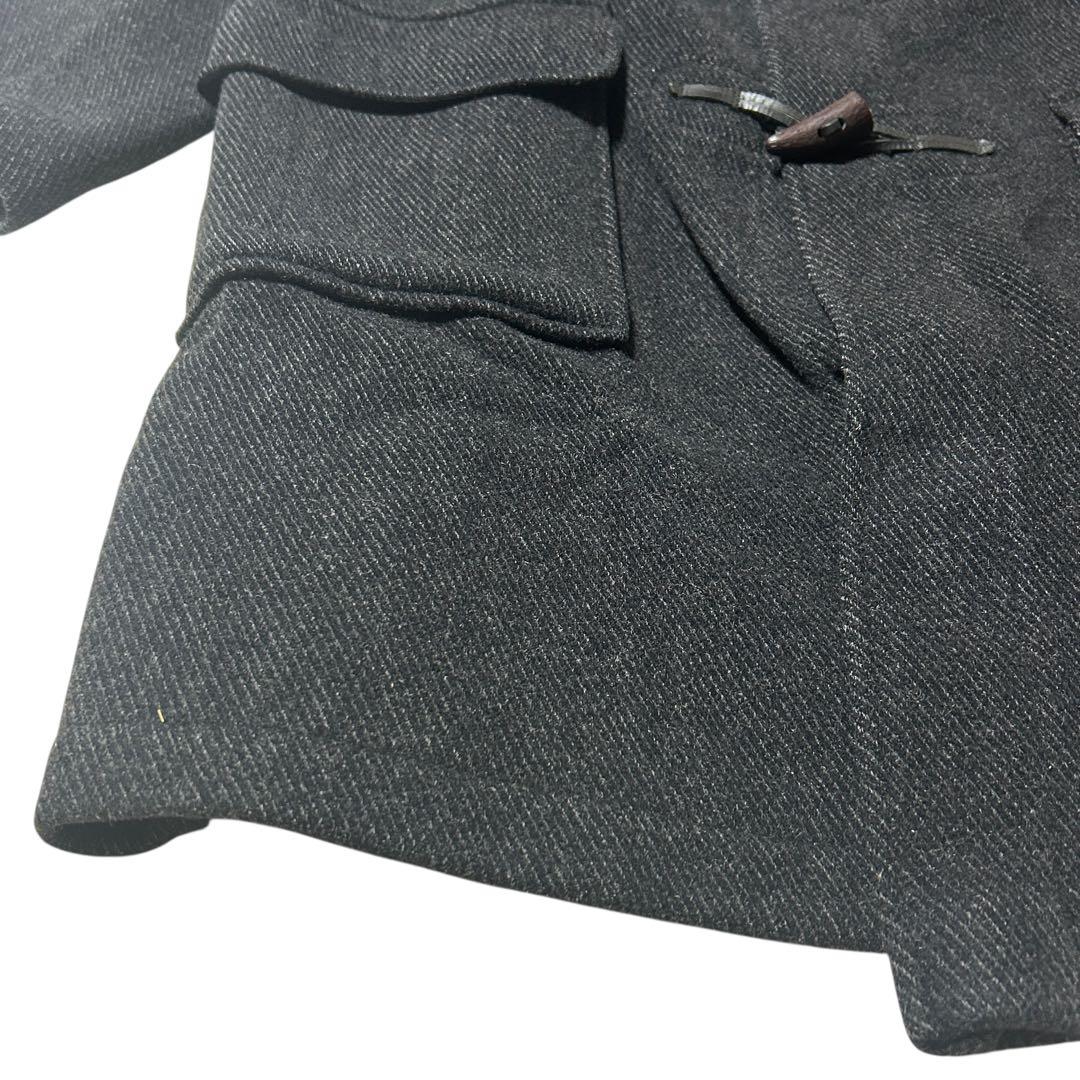 美品　90s グローバーオール　ダッフルコート　ヘリンボーン　L 英国製　トグル