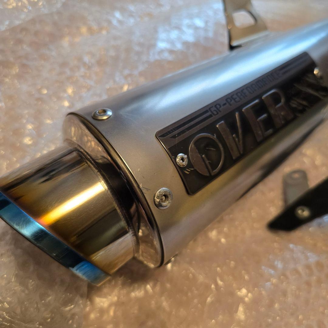 OVER スリップオン　マフラー 本体