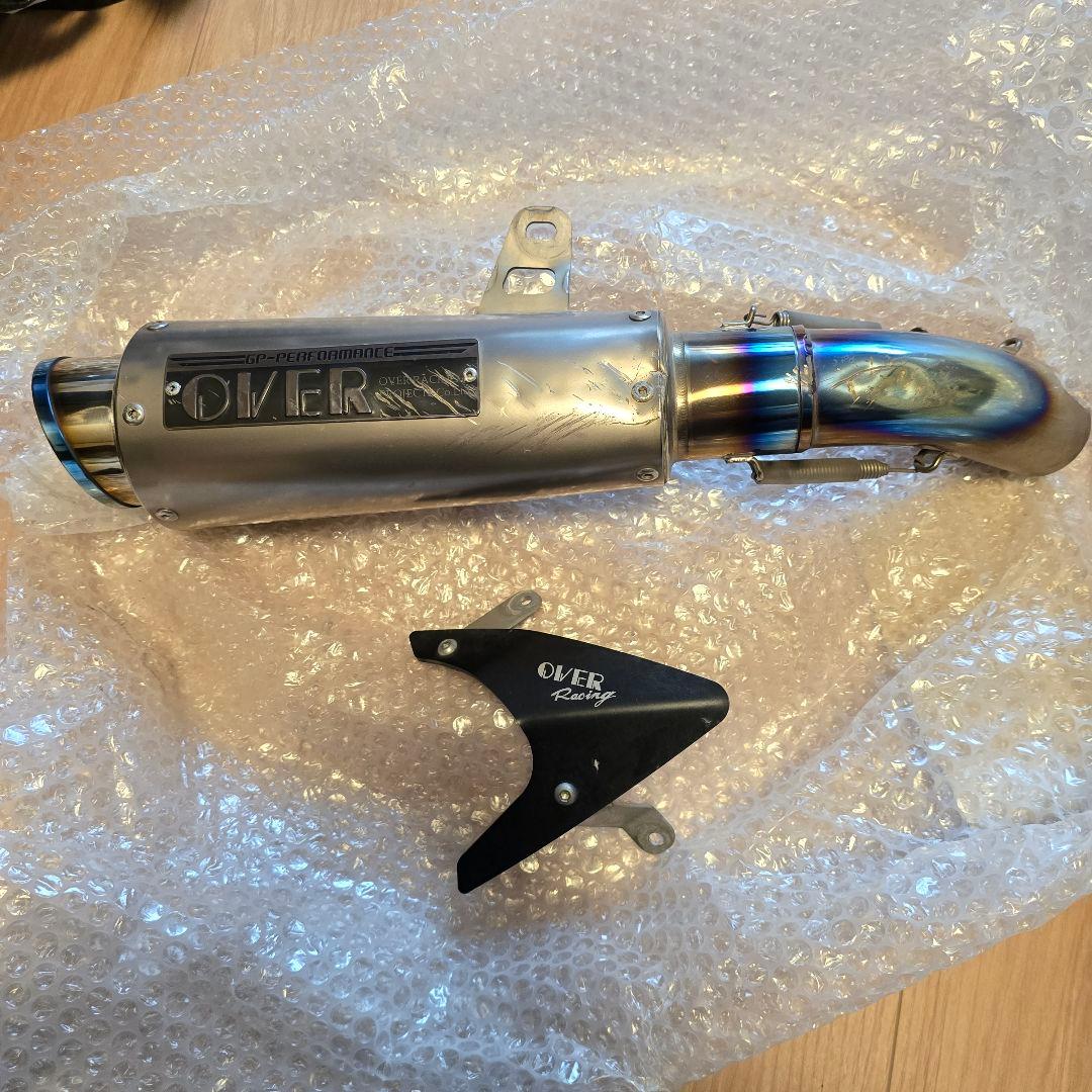 OVER スリップオン　マフラー 本体